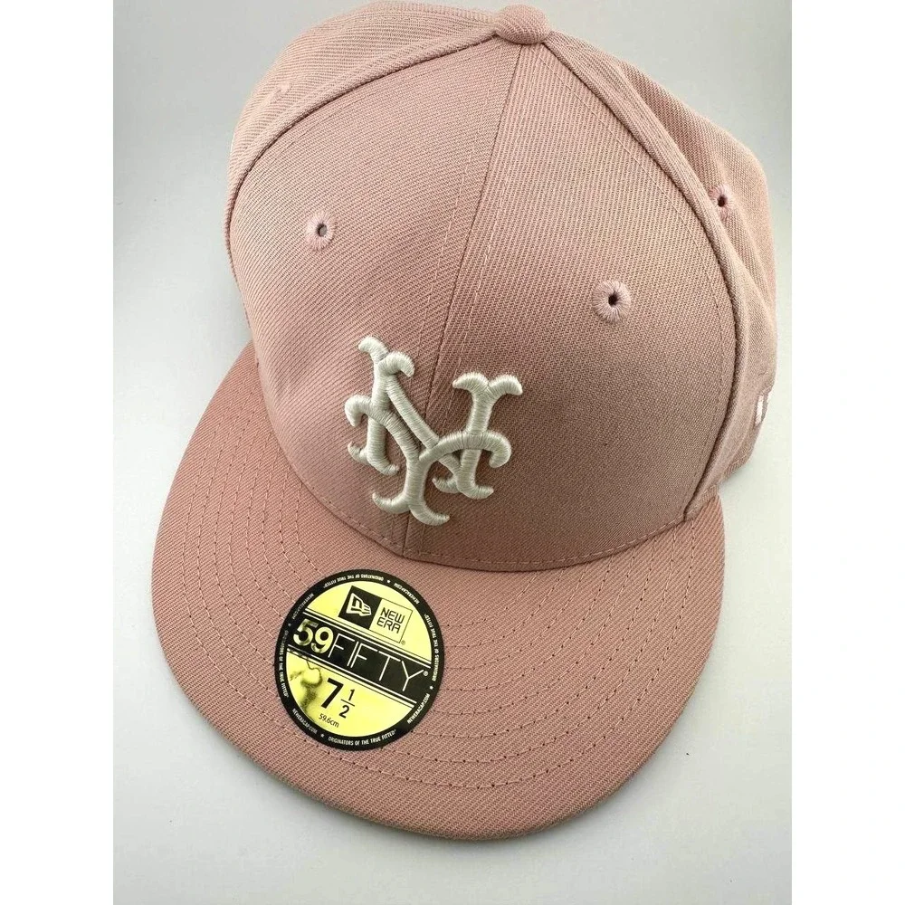 New Era 59Fifty Fitted Hat‎ New York Mets Shea Stadium Final Season Size 7 1/2